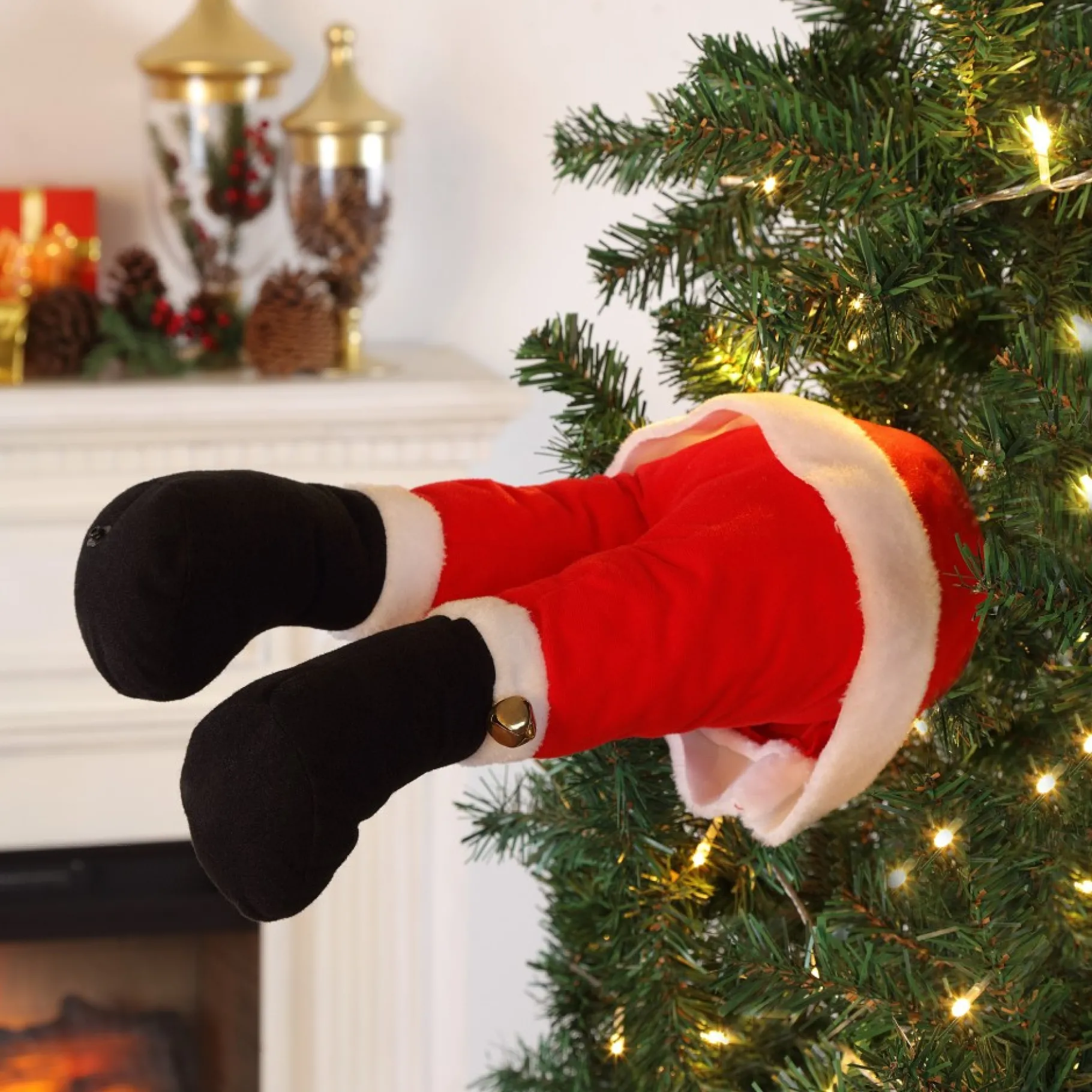 Best 16" Animated Santa Kickers Kickers