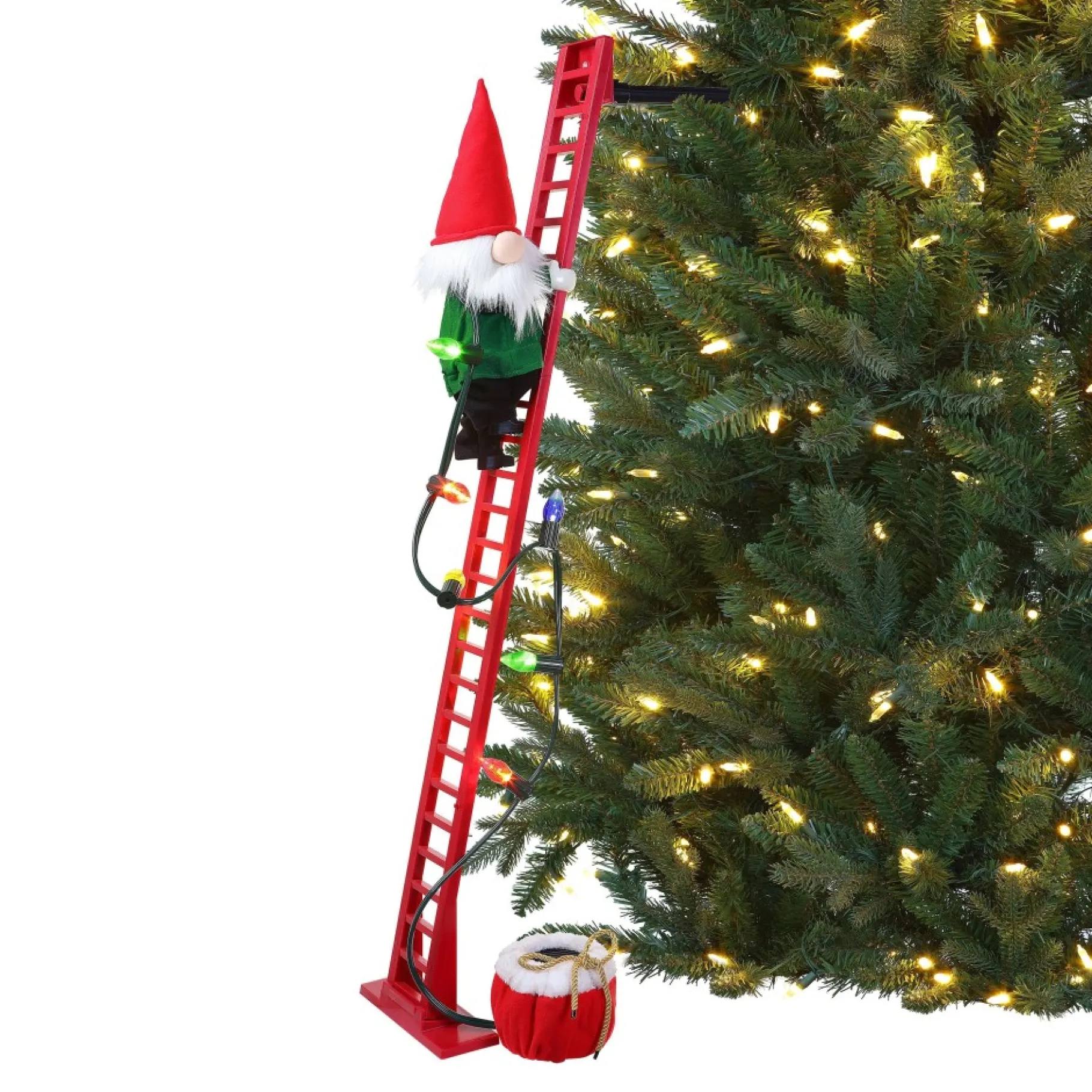 Cheap 43" Animated Super Climbing Gnome Super Climbers