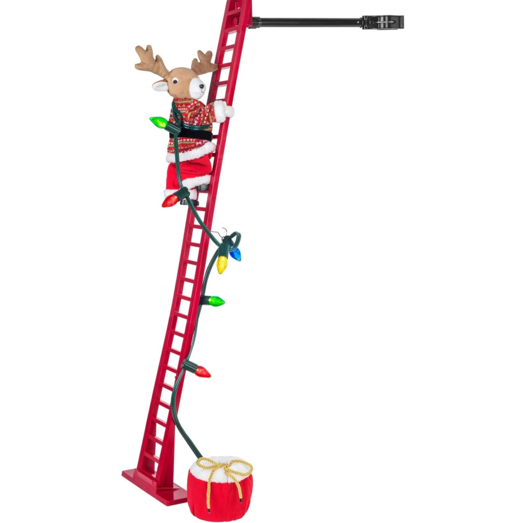 Shop 43" Animated Super Climbing Reindeer Climbers