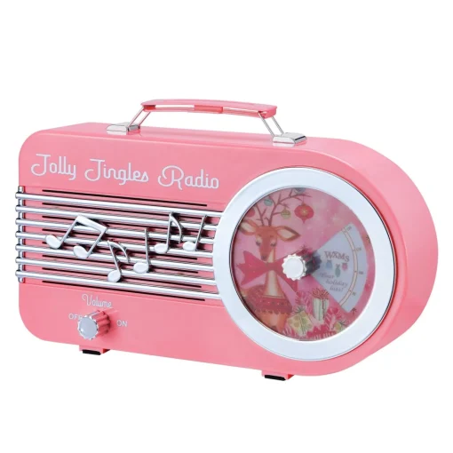 Flash Sale 10.5" Jolly Jingles Radio Musical Decor