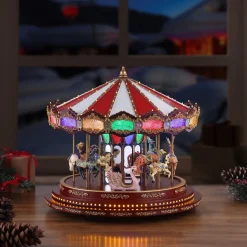Flash Sale 15" Marquee Deluxe Carousel Carousels