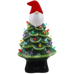 Best Sale 8.5" Nostalgic Ceramic Gnome Tree Character Trees