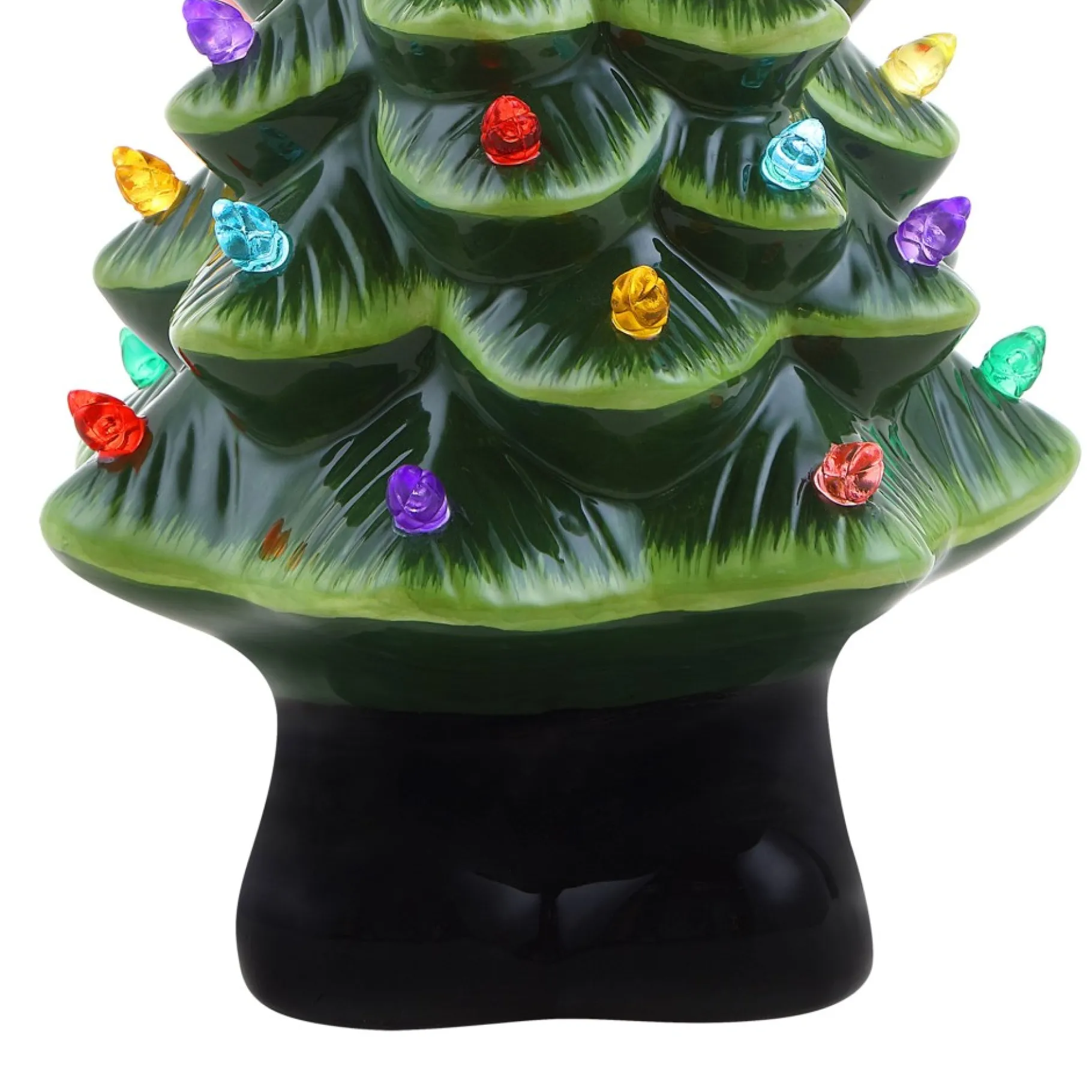 Best Sale 8.5" Nostalgic Ceramic Gnome Tree Character Trees