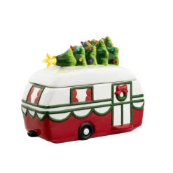Sale 11" Nostalgic Ceramic Lit Camper Cookie Jar Cookie Jars