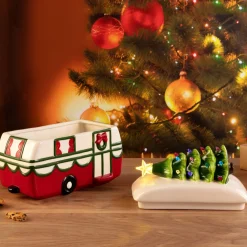 Sale 11" Nostalgic Ceramic Lit Camper Cookie Jar Cookie Jars