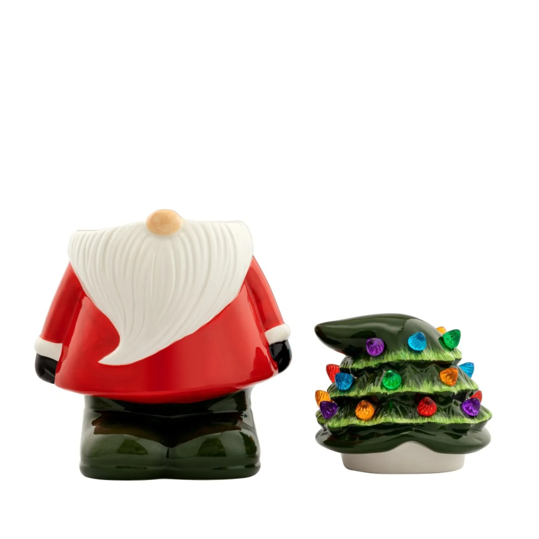 Fashion 10.75" Nostalgic Ceramic Lit Gnome Cookie Jar Cookie Jars