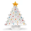 Cheap 14.25'' Nostalgic Ceramic Tree Dip Platter - White Plates & Platters