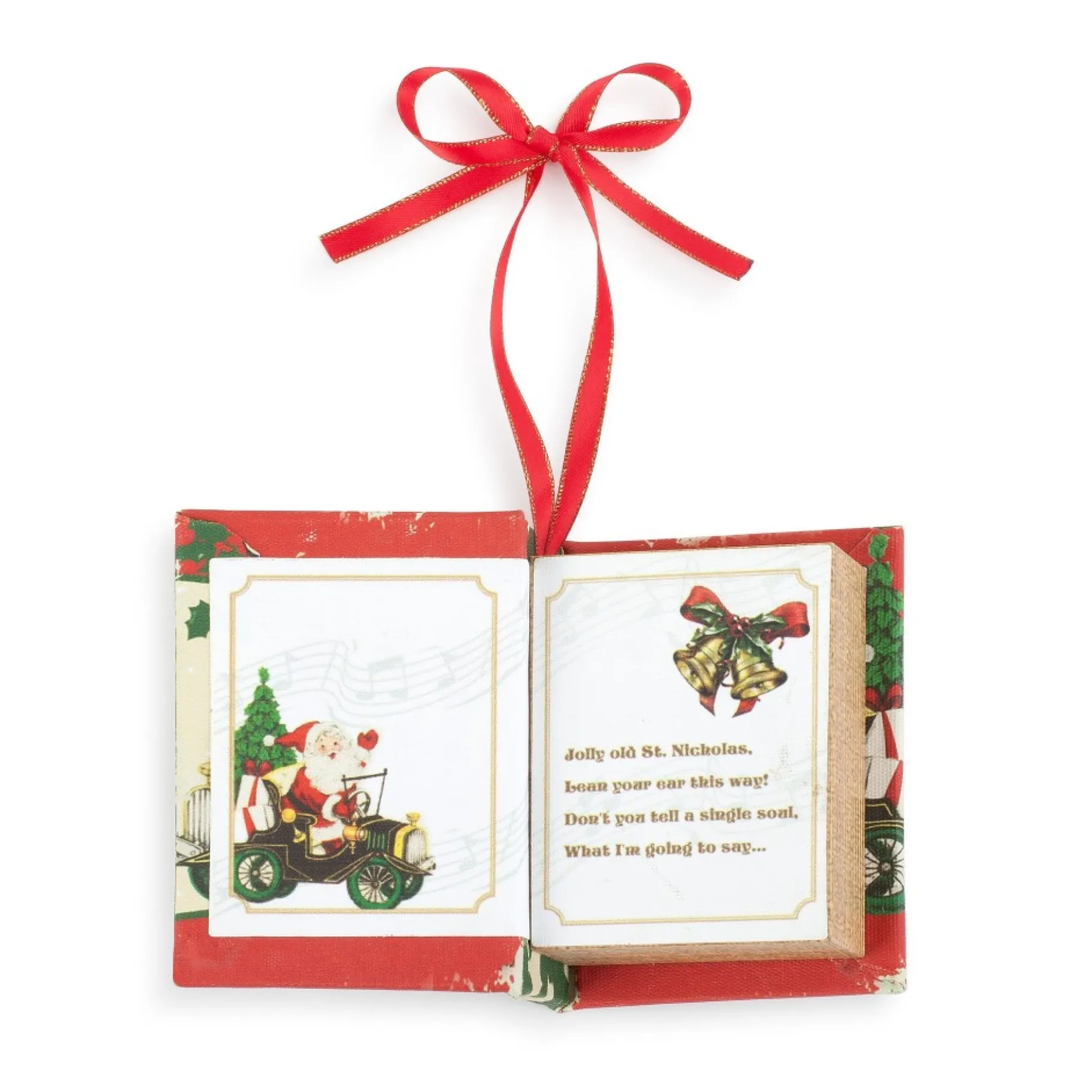 Sale 3.75" Set Of 4 Nostalgic Musical Songbooks Ornaments