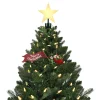 Hot Animated Elves Sleigh Tree Topper With Banner Tree Toppers