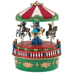 Outlet Mini Carnival Music Box - Carousel Musical Decor